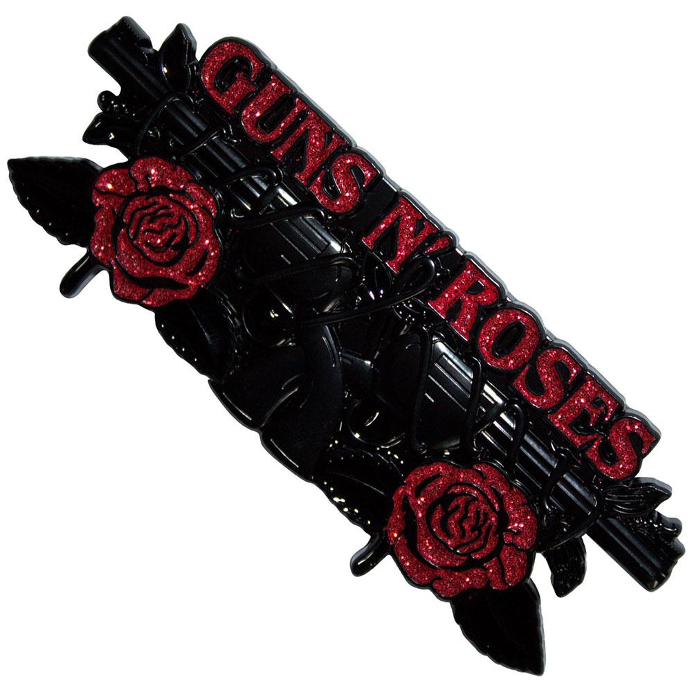 Guns N' Roses - Vintage Pistols Fridge magnet - Black/Red